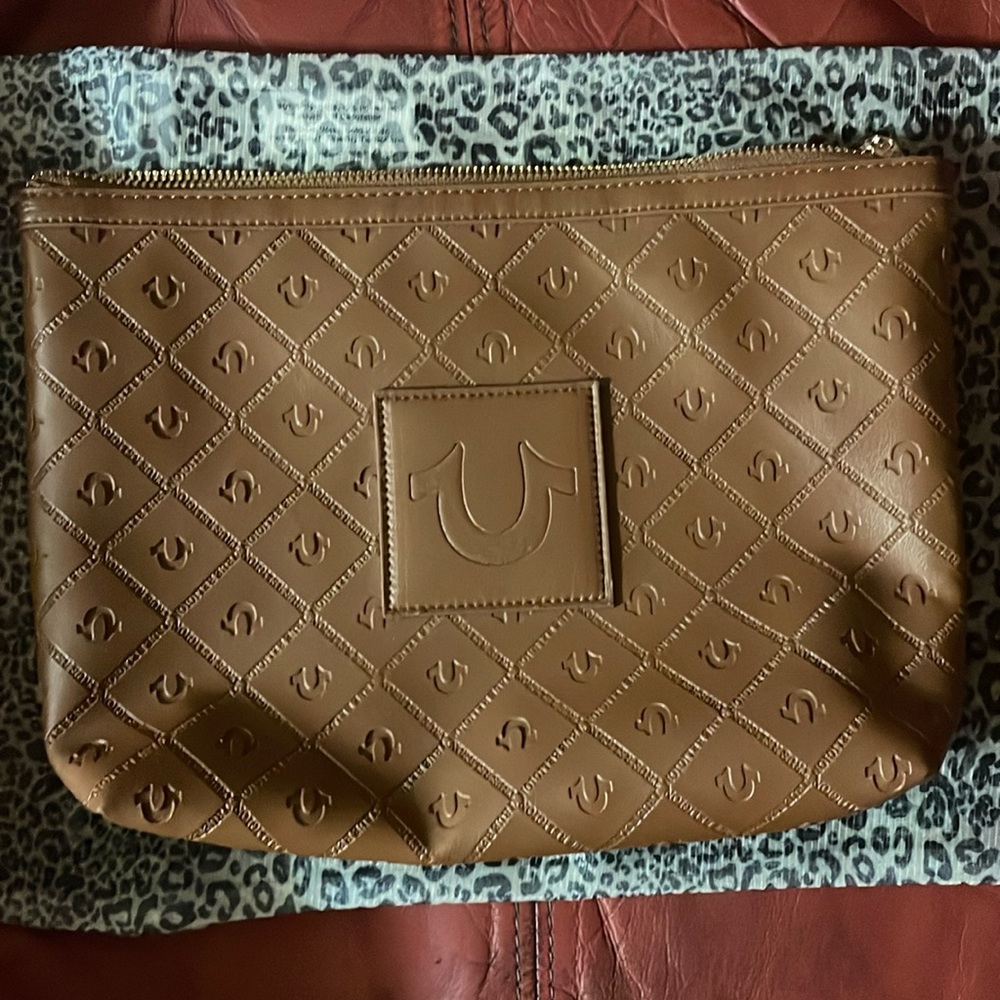 True religion make up bag